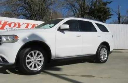 2014 DODGE DURANGO SXT White Used SUV For Sale Near Durango OK Newport News Virginia 2018