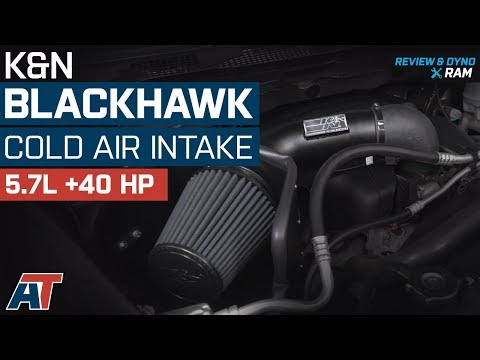 2009-2018 Ram 1500 K&N Blackhawk Cold Air Intake 5.7L Review & Dyno Dodge Ram Cold Air Intake