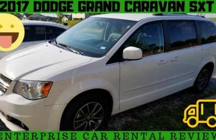 Dodge Grand Caravan SXT 2017 Enterprise Rental Van Car Review + Features Near Manchester 95459 CA