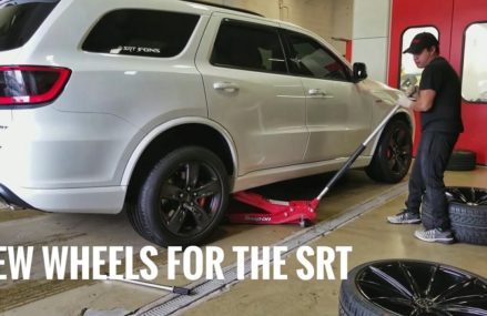 This SRT Durango Gets New Shoes & Lowered Stance Buffalo New York 2018