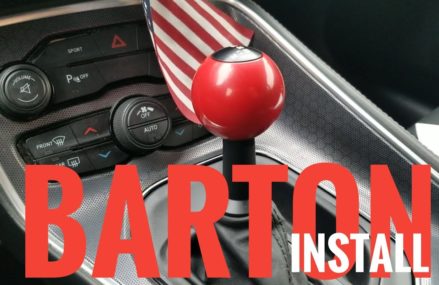 Barton Industries Shifter unboxing and install for 15-17 A8 Dodge Challenger/Charger in 85322 Arlington AZ