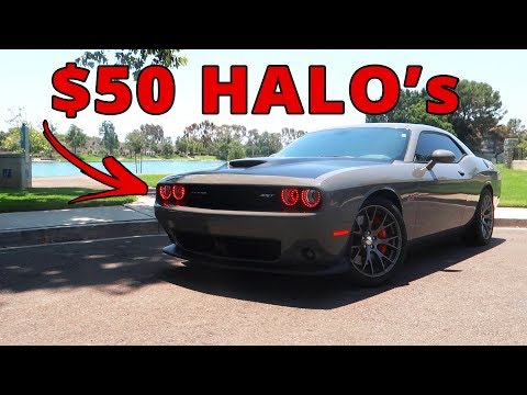 $50 Halo LED MOD every CHALLENGER owner SHOULD DO! (AURA LED) 2018