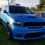 B5 Blue Dodge Durango SRT in 4K Moreno Valley California 2018