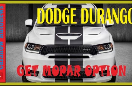 [WOW!!!] Dodge Durango Gets Performance Mopar Options for RT and SRT Alexandria Virginia 2018