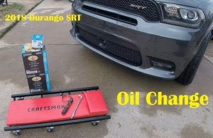 2018 Durango SRT Oil Change Palmdale California 2018