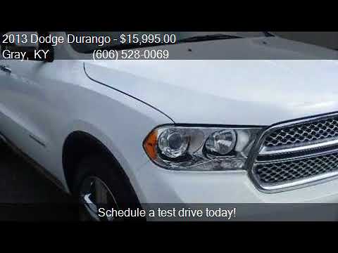 Dodge Durango Suv 2013