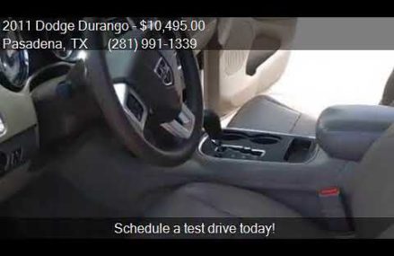 2011 Dodge Durango Express 4dr SUV for sale in Pasadena, TX Pomona California 2018