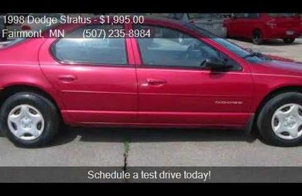 1998 Dodge Stratus Base 2.4l at San Francisco 94188 CA