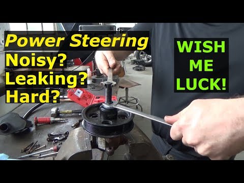 Dodge Ram - Hard steering Noisy Power steering pump Fixed! Dodge Ram Zf Power Steering Pump