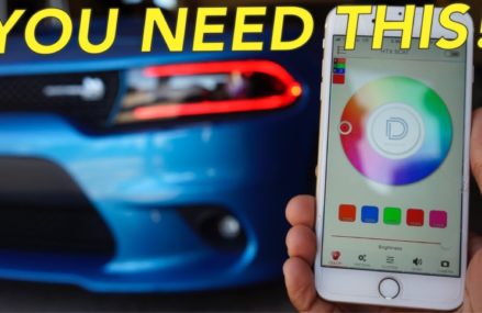 HOW TO INSTALL COLOR CHANGING LED HEADLIGHTS | BLUETOOTH APP DEMO Around Zip 72821 Altus AR