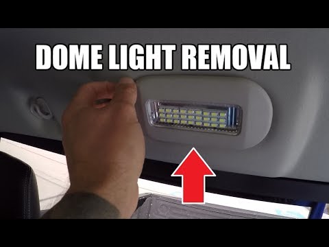 How To Remove the Rear Dome Light - Dodge RAM 1500 2500 3500 Dodge Ram Interior Parts