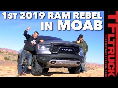 How Good Is the All New Ram Rebel Off-Road? Moab Slickrock Review Dodge Ram Rebel