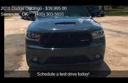 2018 Dodge Durango GT AWD 4dr SUV for sale in Seminole, OK 7 Fort Worth Texas 2018