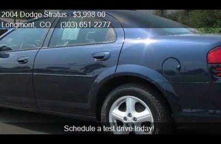 Dodge Stratus Sxt 2004 – San Jose 95136 CA