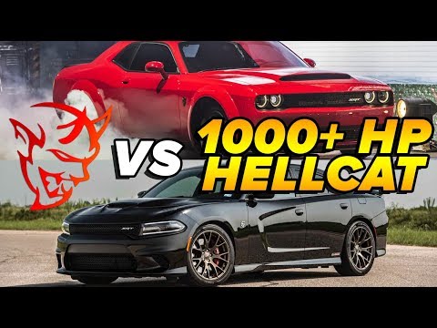 Dodge Demon vs 1000+ HP Hellcat Charger | Demonology vs Xcesiv 2018