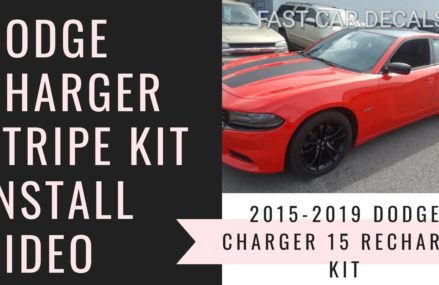 2015-2019 Dodge Charger 15 Recharge RT Hood & Side Stripes – Youtube in 24210 Abingdon VA