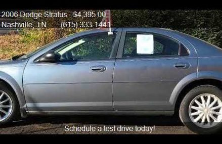 2006 Dodge Stratus Sxt 2.4l, North Las Vegas 89087 NV