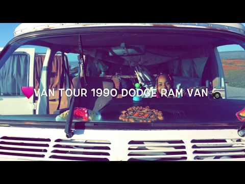 💕Van Tour 1990 Dodge Ram Van 🗺 Dodge Ram Van