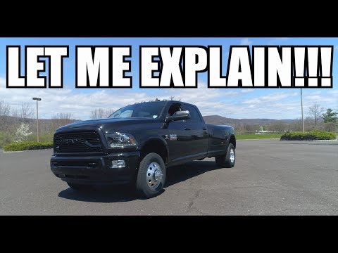 BIG mistake buying this 2018 3500 CUMMINS!!!???!!!! Dodge Ram Dually