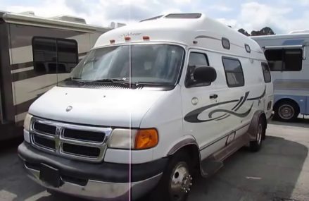 2001 Xplorer 230 XLW Widebody Class B Camper Van, Dually Rear End, 15 MPG, Stationary Bed, $29,900 at New York City 10109 NY