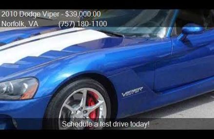 Dodge Viper For Sale at Maple Grove Raceway, Mohnton, Pennsylvania 2018