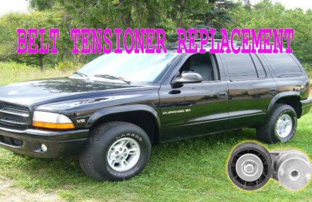 Durango Belt Tensioner Replacement  1998✔ Providence Rhode Island 2018