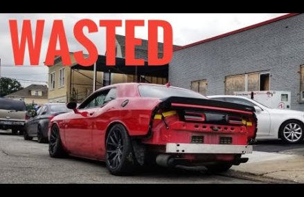 My Challenger Hellcat Looks Wrecked : Going Wide Body Local Area 65609 Bakersfield MO