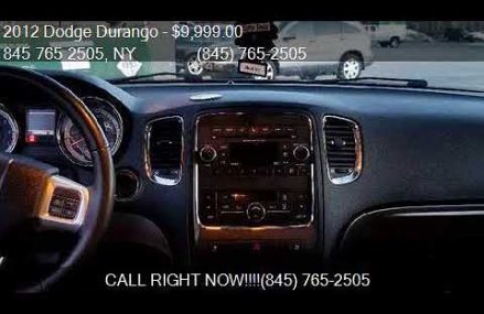 2012 Dodge Durango SXT AWD 4dr SUV for sale in 845 765 2505, Frisco Texas 2018