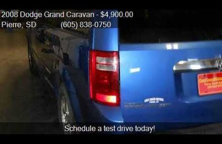 2008 Dodge Grand Caravan SXT Extended Mini Van 4dr for sale at Mingus 76463 TX