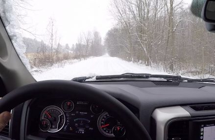 2018 Ram 1500 Big Horn Crew Cab 4×4 – POV Winter Driving Local 20222 Washington DC