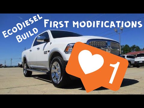 Ram 1500 EcoDiesel Build FIRST MODIFICATIONS! Edge Insight CTS2 Review Dodge Ram Ecodiesel