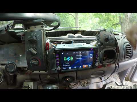 Installing a radio in a pickup truck Dodge Ram Radio