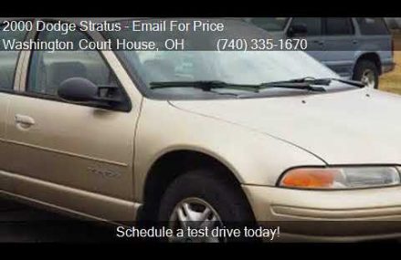 2000 Dodge Stratus Engine – Louisburg 56254 MN