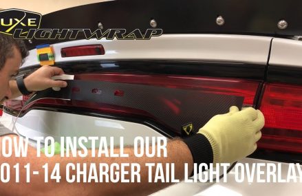 How To Install Our 2011-14 Charger Tail Light Overlays Local Area 44004 Ashtabula OH