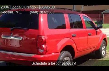 2004 Dodge Durango SLT 4WD 4dr SUV for sale in Sedalia, MO 6 Pomona California 2018