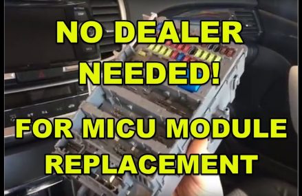 2015 Honda or Acura MICU module (fuse box) replacement without programming by the dealer. How to? at New York City 10041 NY