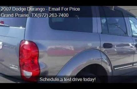 2007 Dodge Durango SLT 4dr SUV for sale in Grand Prairie, TX Tempe Arizona 2018