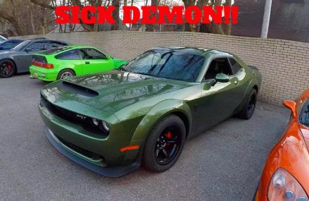 RARE DODGE DEMON COLOR! F8 GREEN Around Zip 91702 Azusa CA