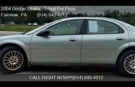 Dodge Stratus Sxt 2004 – Saint Petersburg 33708 FL