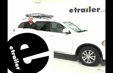 Thule  Roof Cargo Carrier Review – 2015 Dodge Durango – etrailer.com Sterling Heights Michigan 2018