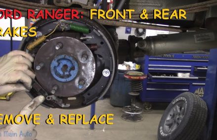 Ford Ranger: Full Brake Job w/ Rear Drum Brakes at Los Angeles 90094 CA