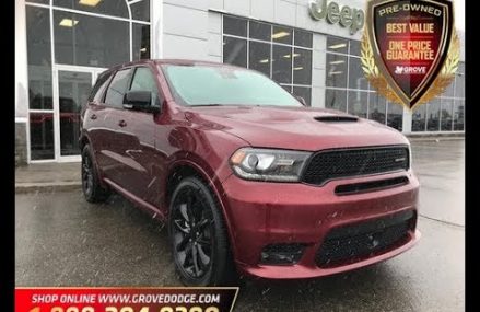 2018| Dodge| Durango| R/T| AWD| Low KM| Sunroof| Leather| DVD| Grove Dodge Portland Oregon 2018