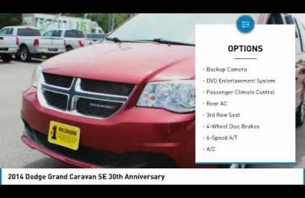 2014 Dodge Grand Caravan Holzhauer Auto and Motorsports Group 419491 For Manassas 20108 VA