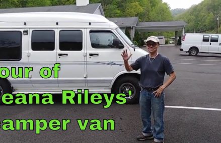 Tour of Jeana Rileys’ Camper Van with Thermostat Starter System at Milnesville 18239 PA