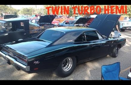 Twin Turbo Hemi Charger Shows Up To Cruise Night in 30609 Athens GA