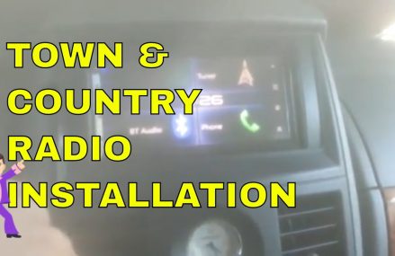 Chrysler Town & Country After-Market Double Din Radio Installation – (Step by Step Guide) For Maskell 68751 NE