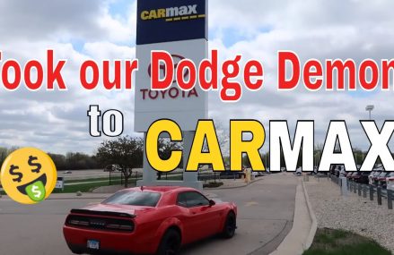 Dodge Demon goes to Carmax Local Area 78717 Austin TX