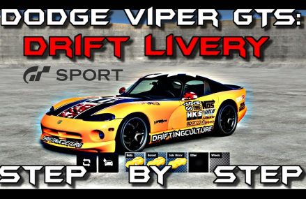 Dodge Viper Drift in Huntsville Speedway, Huntsville, Alabama 2018