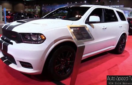 2018 Dodge Durango SRT   Exterior and  Interior Walkaround   2018 Chicago Auto Show Orange California 2018