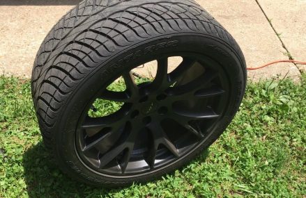 315/35-20 ScatPack Charger Staggered wheels & tires update From 24312 Austinville VA